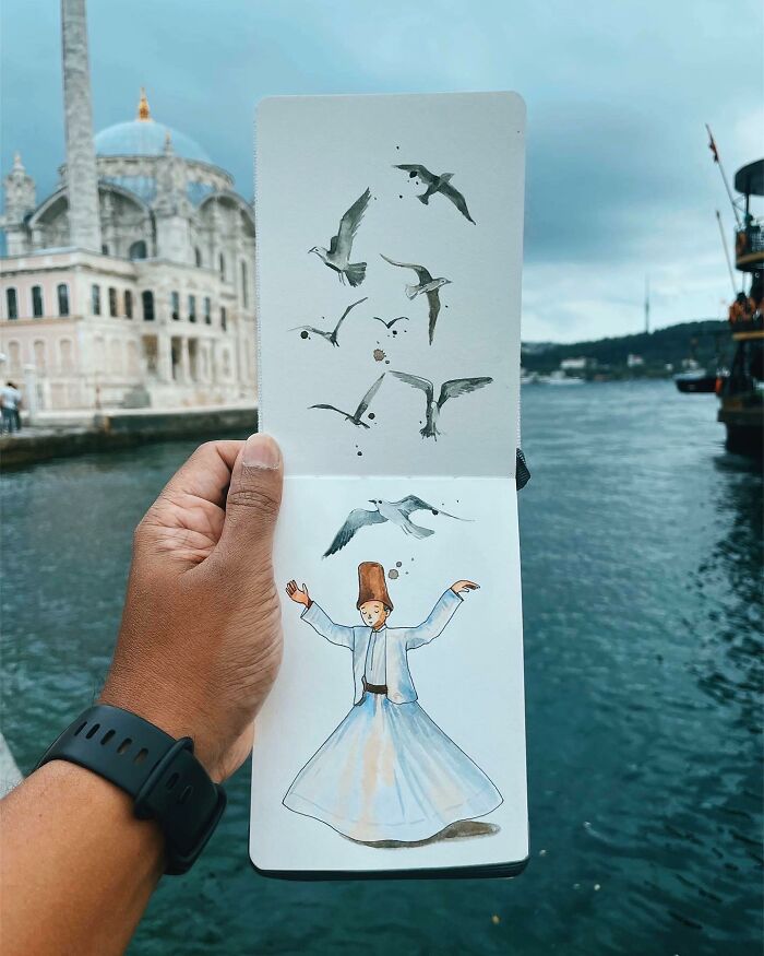 46 Travel Sketches Full Of Magic By Vimal Chandran - 72