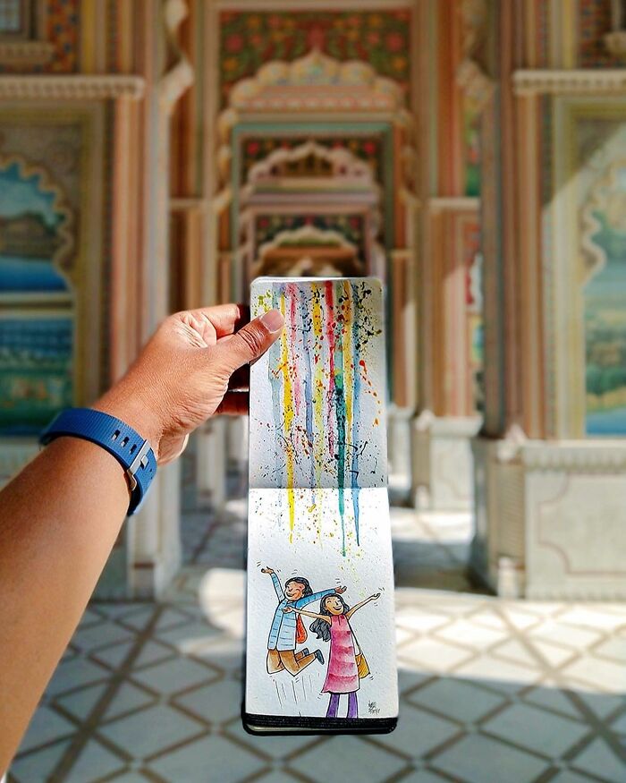 46 Travel Sketches Full Of Magic By Vimal Chandran - 84