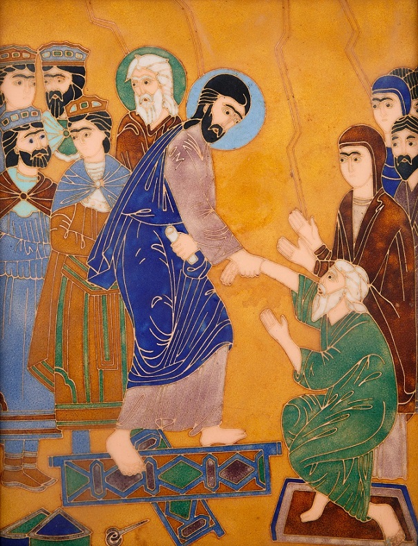 01 Work, Contemporary Interpretation Of The Bible! Zurab Tsereteli's Jesus Healing The Sick, With Footnotes - #47