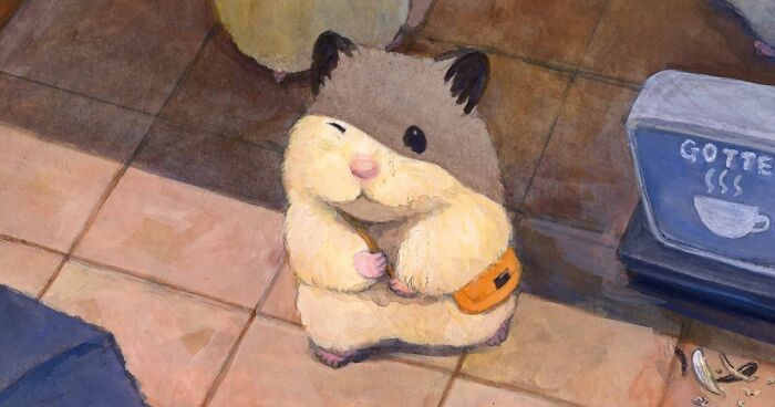 This Artist Captures The Adorable Life Of A Hamster In 25 Illustrations (New Pics)