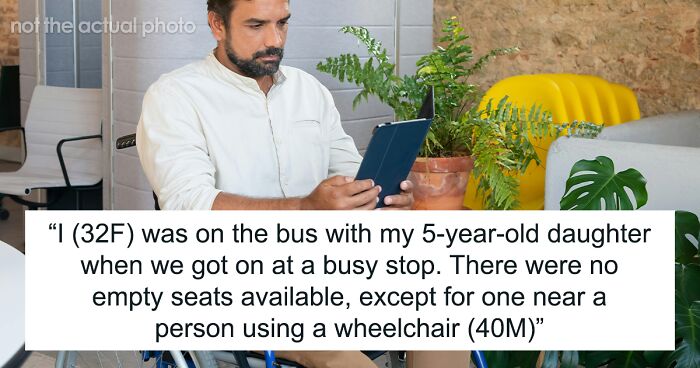 Mom Asks Disabled Man To Move To Other Spot On Bus So She Can Sit With Her 5YO, Livid As He Refuses