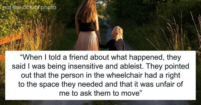 People Are Stumped That Ableist Mom Has The Gall To Ask Disabled Man to Move For Her To Sit On Bus