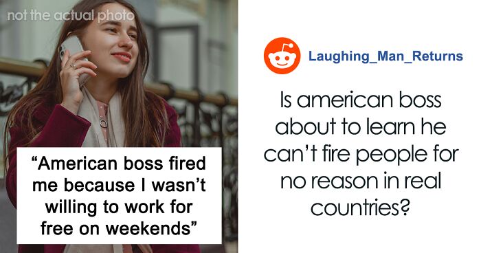 American Boss Fired Employee For Refusing To Work Weekends For Free: “Disrespectful Conduct”