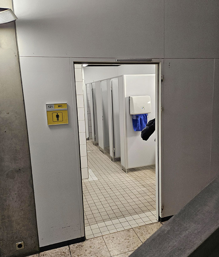 They Took The Doors Off The Men's Bathroom At Our School, But Not The Girls'