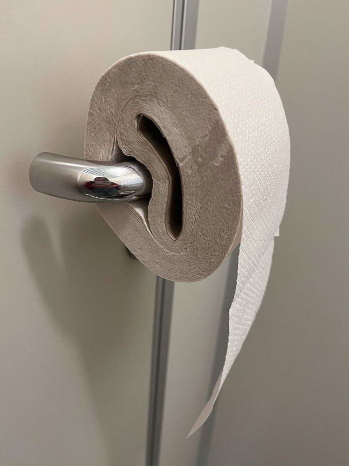 Toilet Paper Roll At My High School