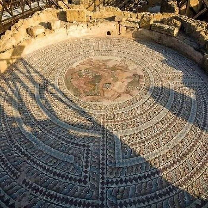 Pafos, Cyprus, Is Renowned For Its Exceptional Mosaics, Some Of The Finest In The Eastern Mediterranean