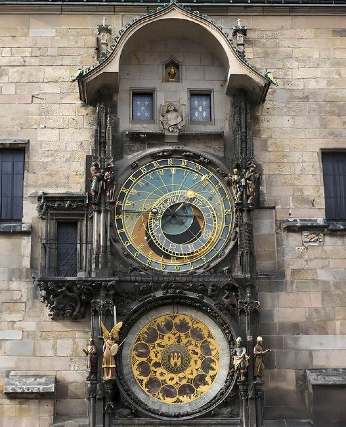 The Prague Astronomical Clock, Dating Back To 1410, Is A True Wonder Of Medieval Engineering And The Oldest Astronomical Clock Still In Operation Today