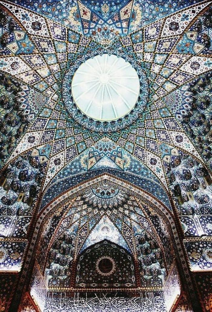 Ceilng Of The Imamhussein Shrine, Karbala, Iraq