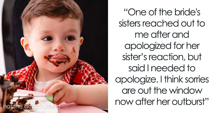 Woman Pushes Her Best Friend To Have Kids At Her Wedding, Her 4YO Ends Up Ruining The Cake