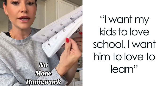 Kindergarten Assigns 20 Pages Of Homework, Mom Informs The Teacher She Is Opting Out Of It