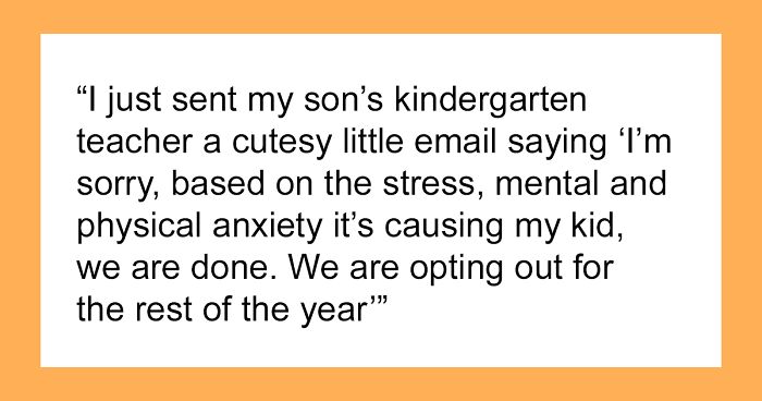 Kindergarten Assigns 20 Pages Of Homework, Mom Informs The Teacher She Is Opting Out Of It