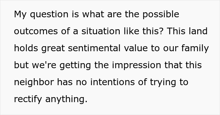 Guy Turns To Web For Legal Advice After 100% Of Neighbor’s House Is Built On His Property
