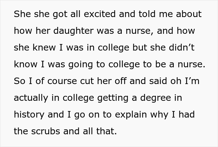 Student Gets Criticized By Neighbor As She's Not A Nurse But Is Wearing Scrubs, Seeks Advice Online