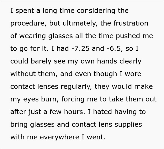 “I Regret Having My Eyes Lasered”: Netizen Candidly Talks About Surgery Results 5 Years Later