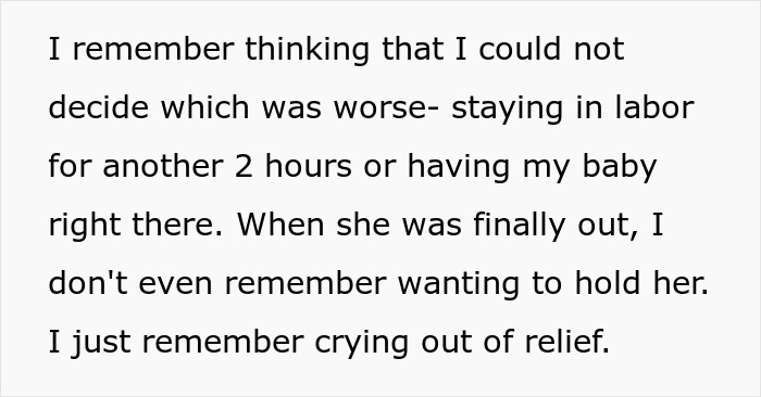 “[Am I The Jerk] For Telling My Husband That He Absolutely Ruined The Birth Of Our Child?”