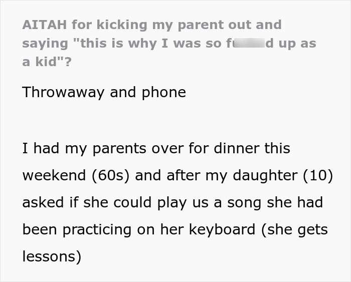 “A Dog Could Have Played That Better”: Grandparents Mock 10YO For Piano Skills, Dad Throws Them Out