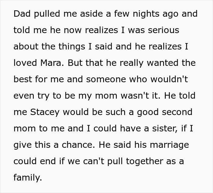 Teen Rejects Dad’s Second Wife As Mom, Dad Realizes He Should Have Listened To Son Earlier