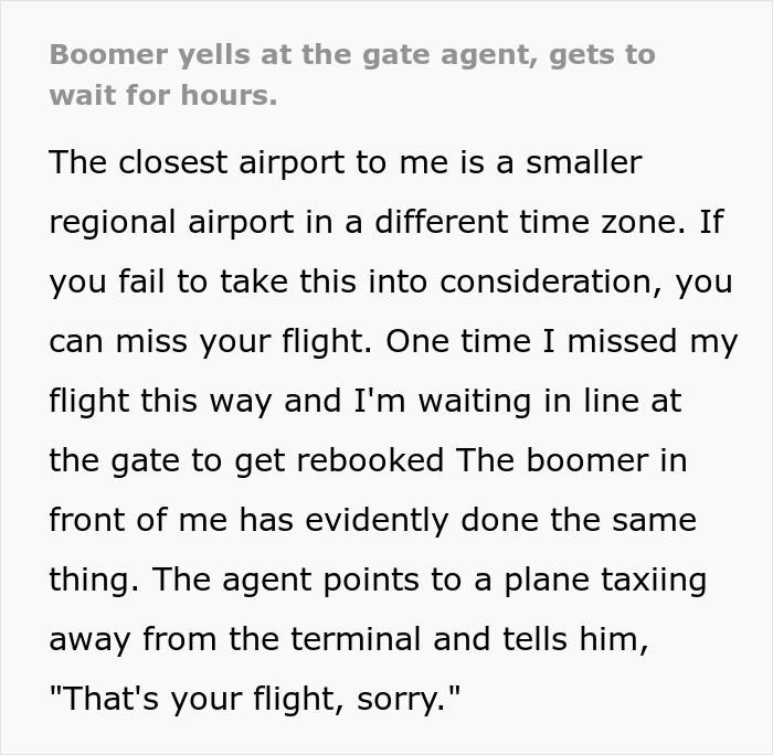 “That’s Your Flight, Sorry”: Guy Loses It Over Missed Flight, Gate Attendant Serves Up Revenge