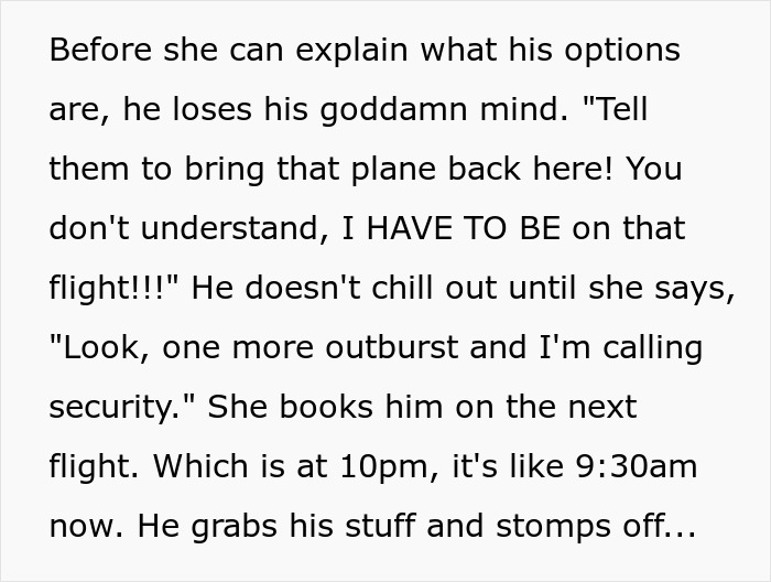 “That’s Your Flight, Sorry”: Guy Loses It Over Missed Flight, Gate Attendant Serves Up Revenge