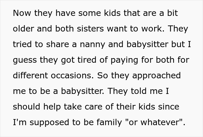 Man Fumes After Sisters Who Ruined His Childhood Ask For Help, Saying He's "Family Or Whatever"