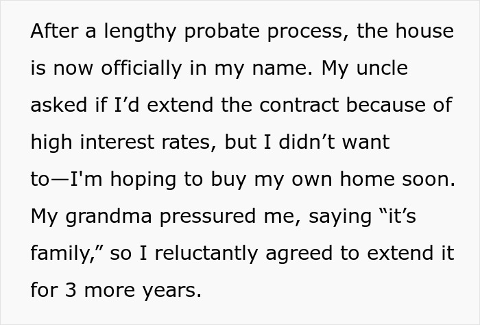 Grandma And Her Son Try To Get Grandson To Give Up Inherited Home, He Sees Through Their Tricks