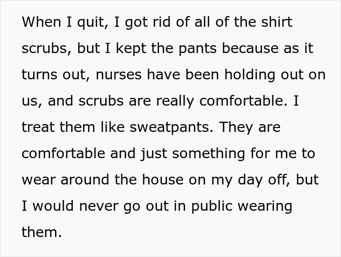 Student Gets Criticized By Neighbor As She's Not A Nurse But Is Wearing Scrubs, Seeks Advice Online