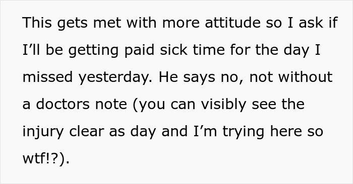 One Sick Day Turns Into Whole Week Off For Employee Who Maliciously Complied With Boss's Request