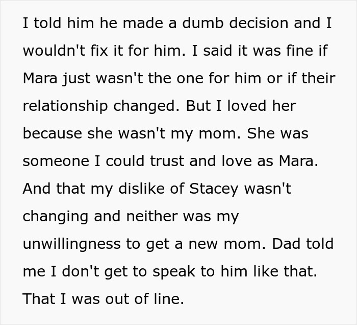 Teen Rejects Dad’s Second Wife As Mom, Dad Realizes He Should Have Listened To Son Earlier