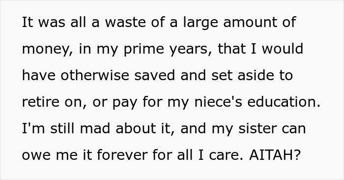 "I Don't Want To Let It Go": Guy Won't Change His Mind Over Child Support From Sister For Her Kid