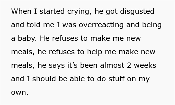 Wife Considers Ending Marriage After Husband Eats Her Carefully Prepared Surgery Recovery Food