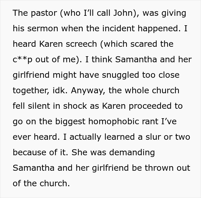 “Karen Was Legit Purple”: Pastor’s Powerful Defense Of Gay Daughter Stuns Congregation