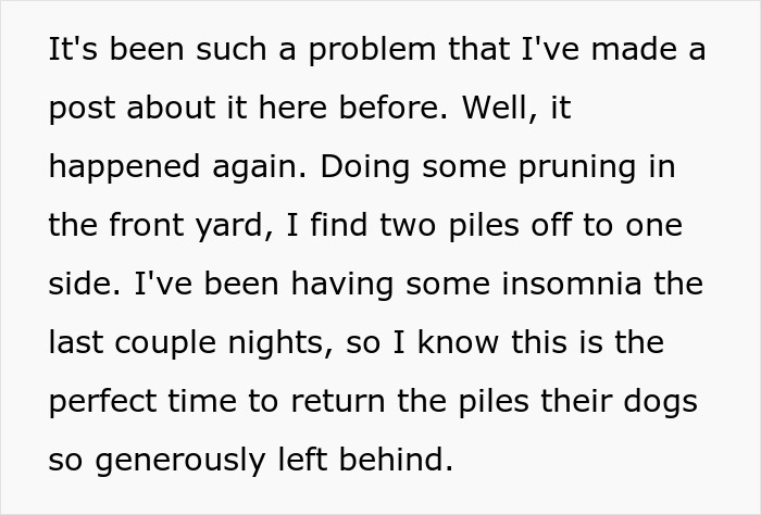 Woman Enjoys Neighbor’s Cursing Tirade As They Find Dog Poop That Once Was In The Yard Next Door