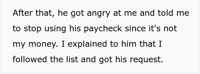 Stay-At-Home-Wife Stops Using Husband’s Gifts After His Remark About Her Wasting His Paycheck