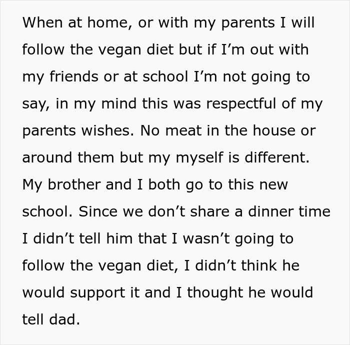 Teen Gets A Huge Lecture For Daring To Break His Vegan Diet And Trying Pizza With Cheese At School