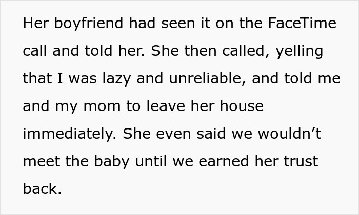 Woman Withholds Her Baby From Mom And Sister After They Disappointed Her While She Was In Labor