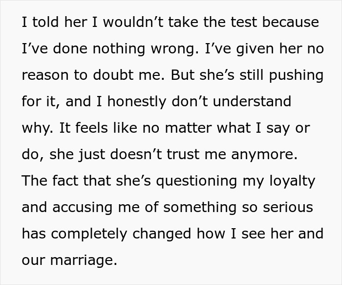 “I'm Betraying My Integrity”: Man Refuses To Take A Paternity Test For His Wife’s Friend’s Baby