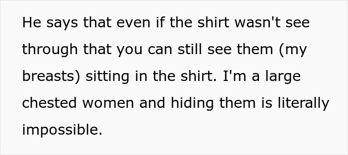 Woman Asks If She’s The Jerk For Not Wearing A Bra In Her Apartment While The Repair Guy Was Over