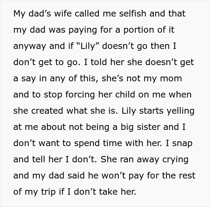 Bratty 13YO Has No Limits  Dad And Stepmom Allow Her To Run Wild  17YO Leaves Home Because Of Her - 91