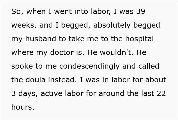 “[Am I The Jerk] For Telling My Husband That He Absolutely Ruined The Birth Of Our Child?”