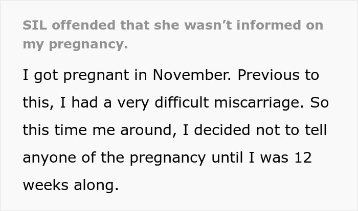 “Why Are You So Obsessed With My Uterus”: Lady Claps Back As SIL Wants To Know About Pregnancy