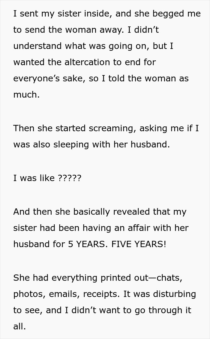 Pregnant Lady Loved Being Man's Mistress For 5 Years, Sis Finds Out, Says She Can't Trust Her At All