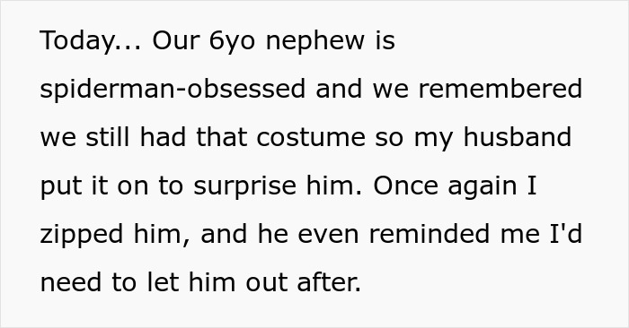 Husband Finds Being Trapped In Spiderman Suit Twice In 4 Years By Wife Less Than Funny