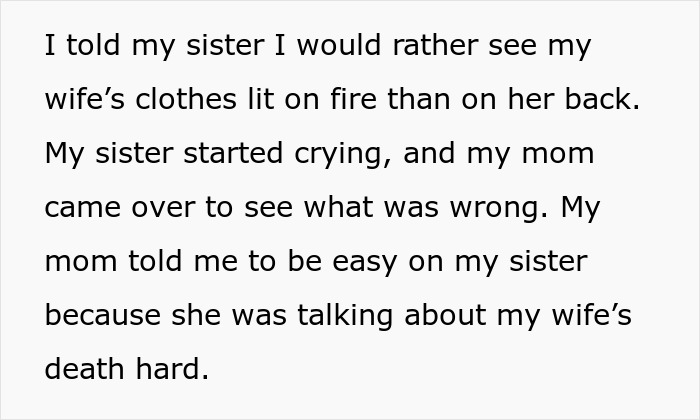 Guy Shocked At Sisters Audacity After His Wife Dies: "She Is A Selfish Cow"