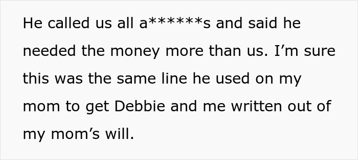 "He Needed The Money More Than Us": Sisters Refuse To Give Brother Any Inheritance