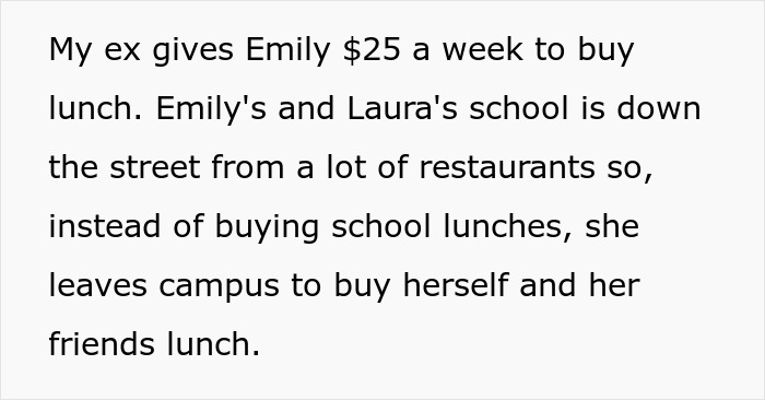 Teen Refuses To Buy Lunch For Stepsis As She Can’t Afford It But Doesn’t Try To Get Part-Time Job