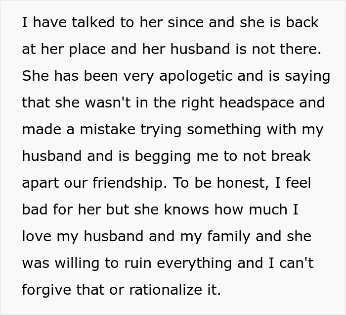 Apologetic friend regrets attempting to escalate situation with husband; pleads to preserve friendship.