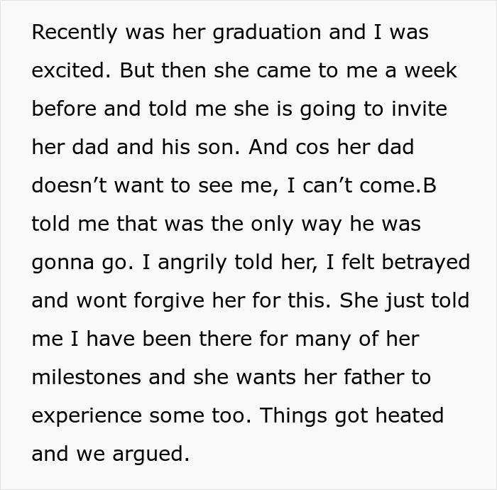 Mom Asks If She’s Wrong For Ruining Daughter’s Graduation To Teach Her A Lesson After A Betrayal