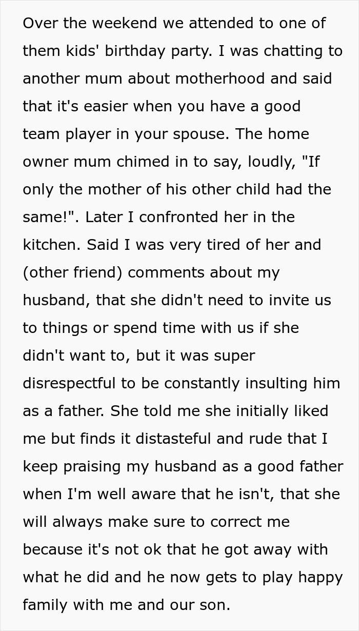 Man’s Past Comes Back To Bite His Wife Every Time She Praises Him, She’s Done Dealing With It