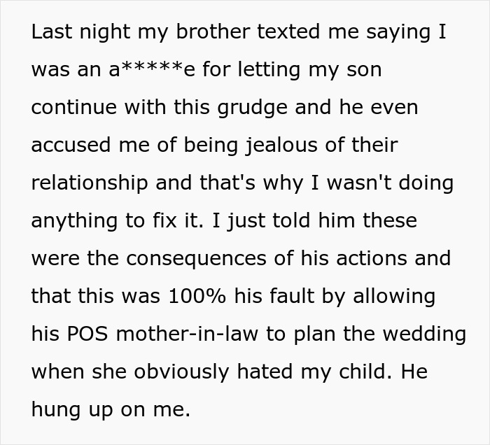 “Just A Small Mistake”: Teen Gets Uninvited From Uncle’s Wedding, Refuses To Forgive Him