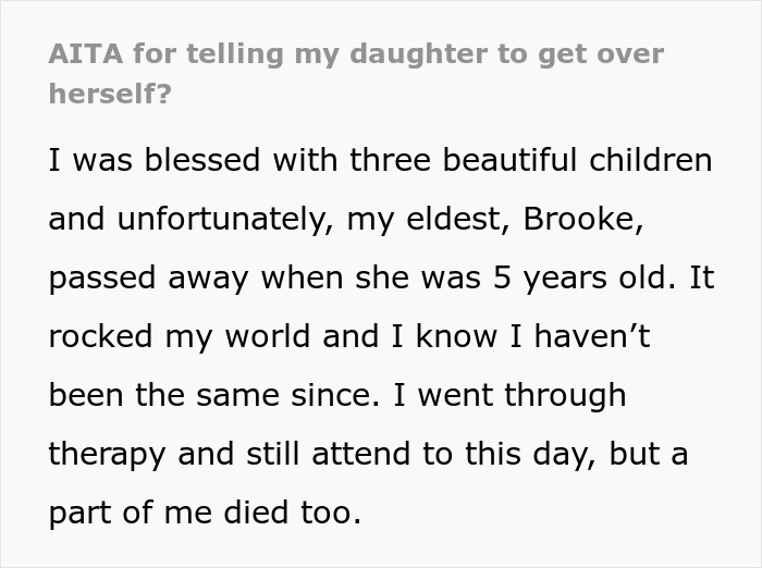 Grieving Mom Insists On Honoring Her Lost Child At Daughter’s Wedding, Gets A Hit Of Reality